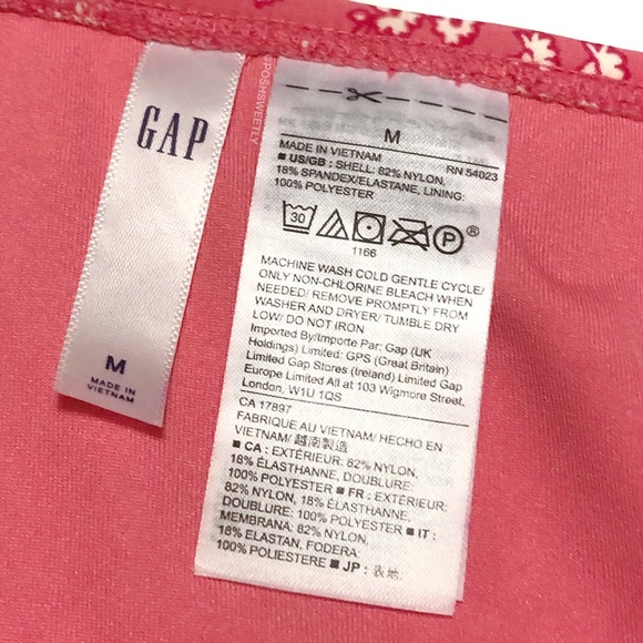 Gap Floral Two Piece Bikini Swimsuit - Picture 7 of 8